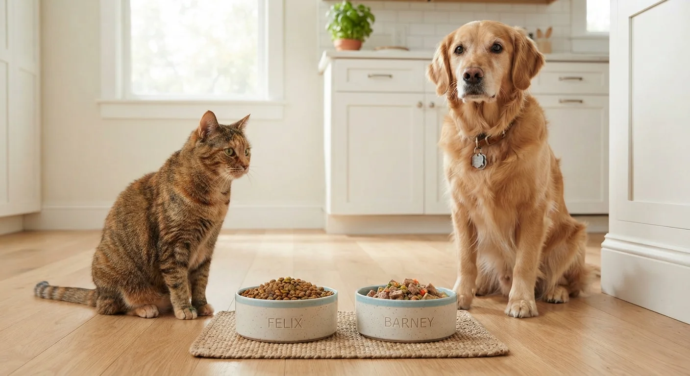 Dry Food vs. Wet Food for Cats and Dogs: Nutritional Trade-Offs Explained