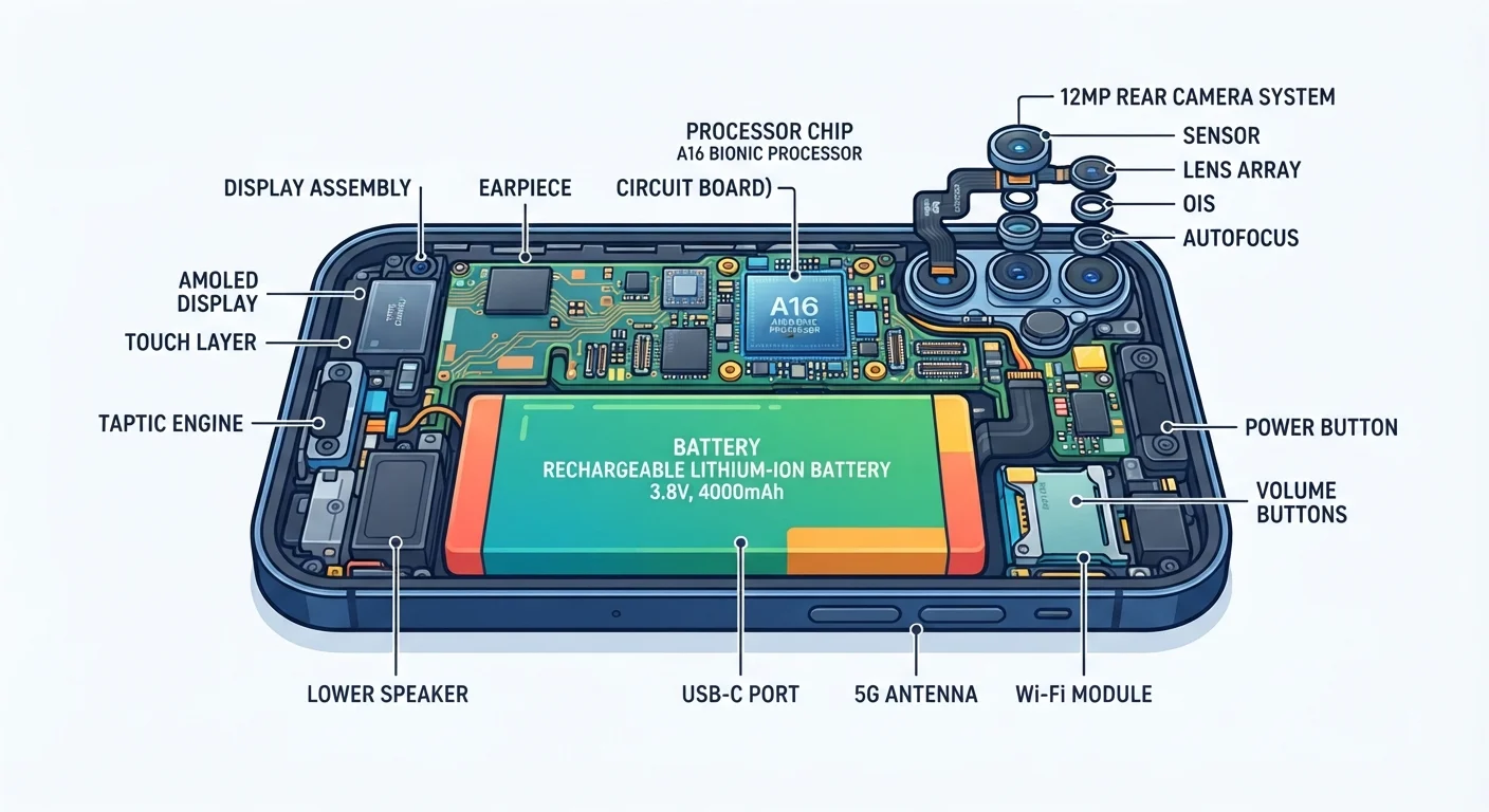 Everything Happening Inside Your Smartphone: A Full Picture for Everyday Users