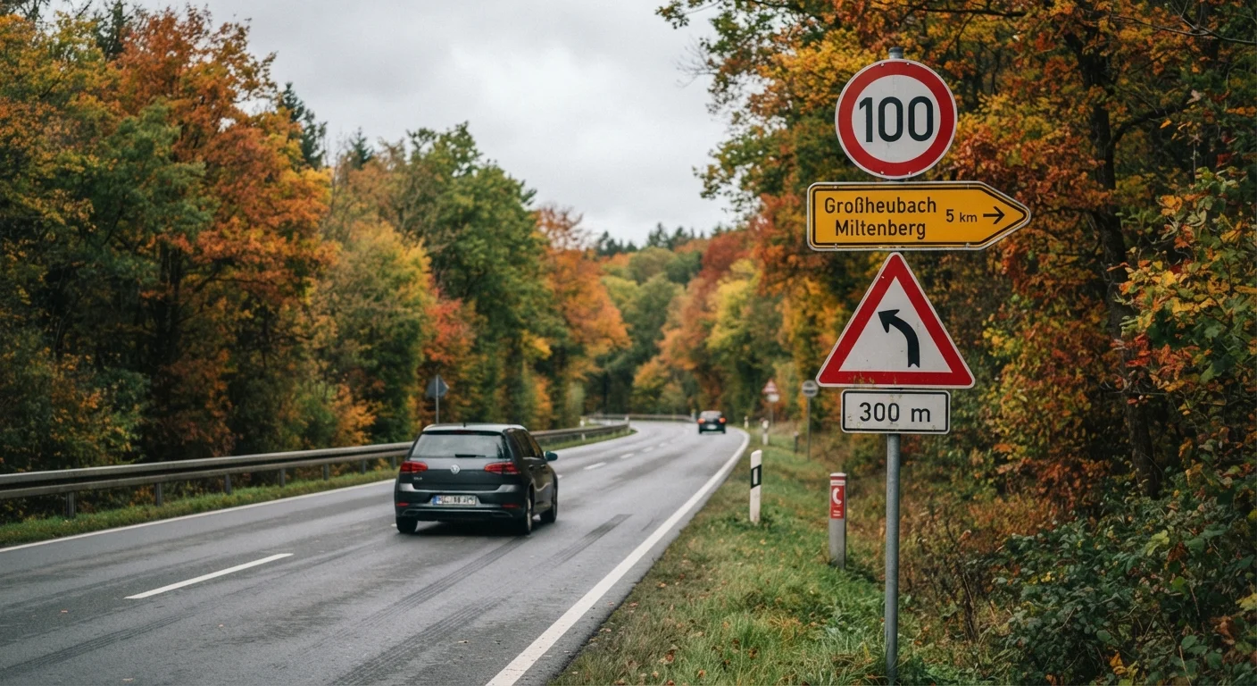 Germany's Road Sign System Explained