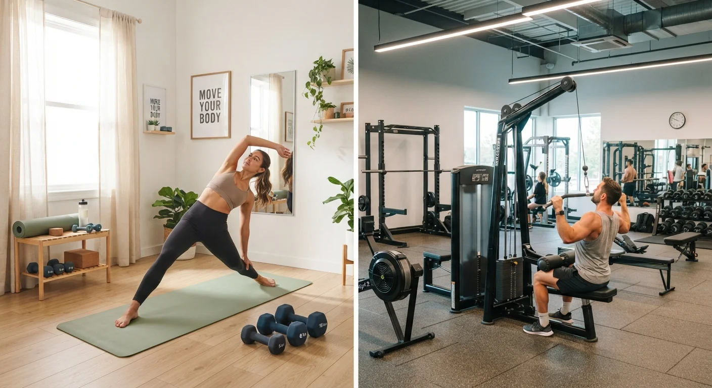 Home Workouts vs. Gym Training: Weighing the Real Trade-offs