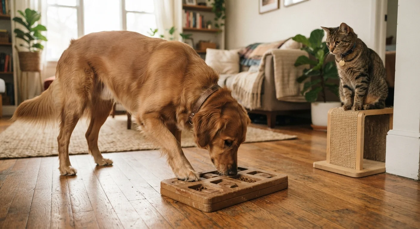 How Enrichment Differs From Exercise — and Why Pets Need Both
