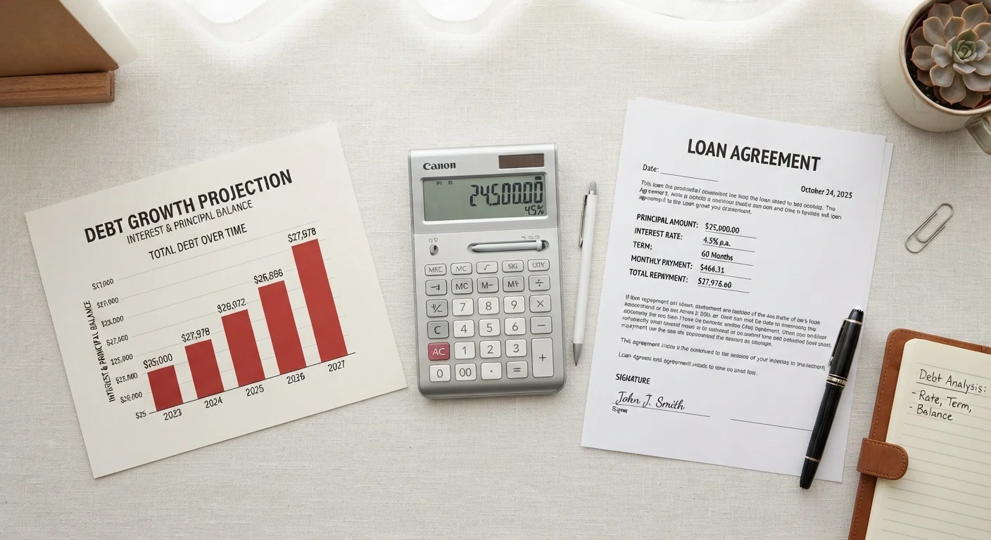 How Interest Rates Actually Work on a Debt Balance