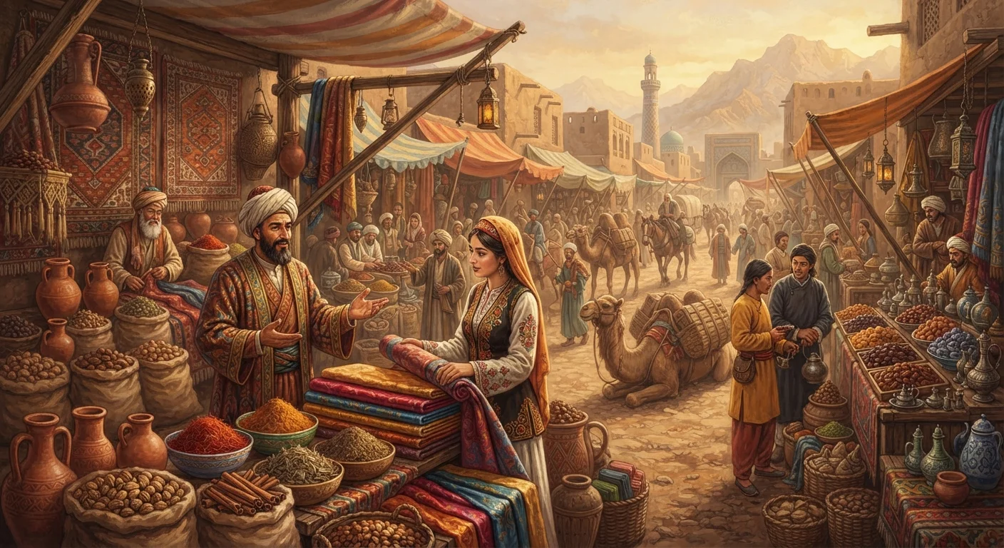 How the Silk Road Rewired What the World Eats