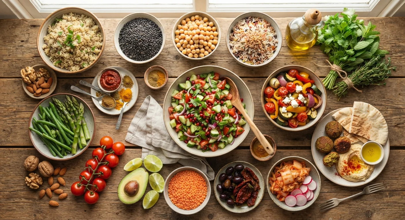 Nutritional Patterns That Consistently Appear in Healthy Diets Worldwide