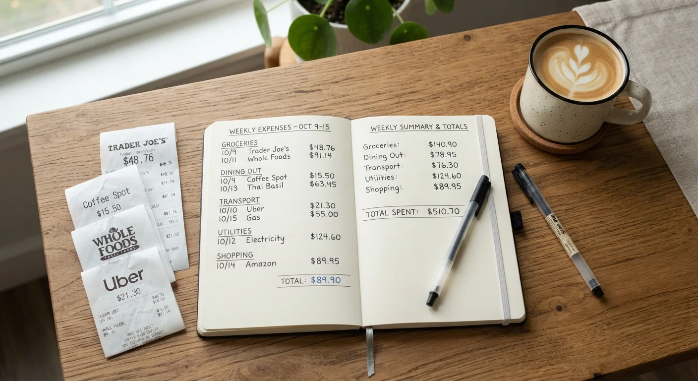 Spending Diaries: What Tracking Your Expenses for One Month Can Reveal