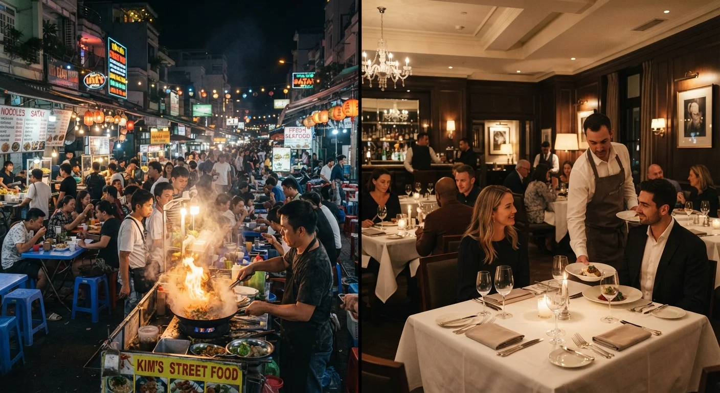 Street Food vs. Restaurant Culture: How Each Shapes a City's Food Identity