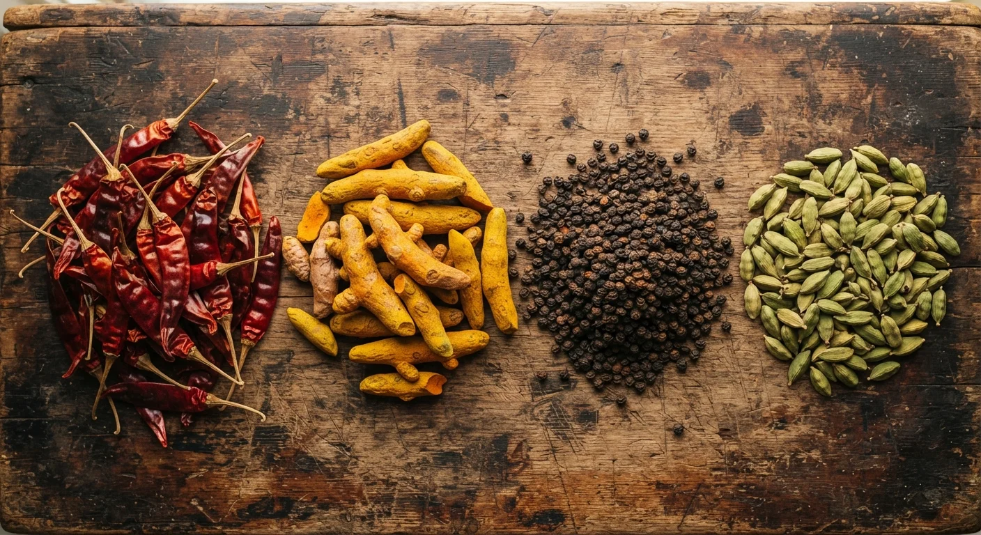 The Geography of Spice: Why Some Cuisines Run Hot and Others Don't