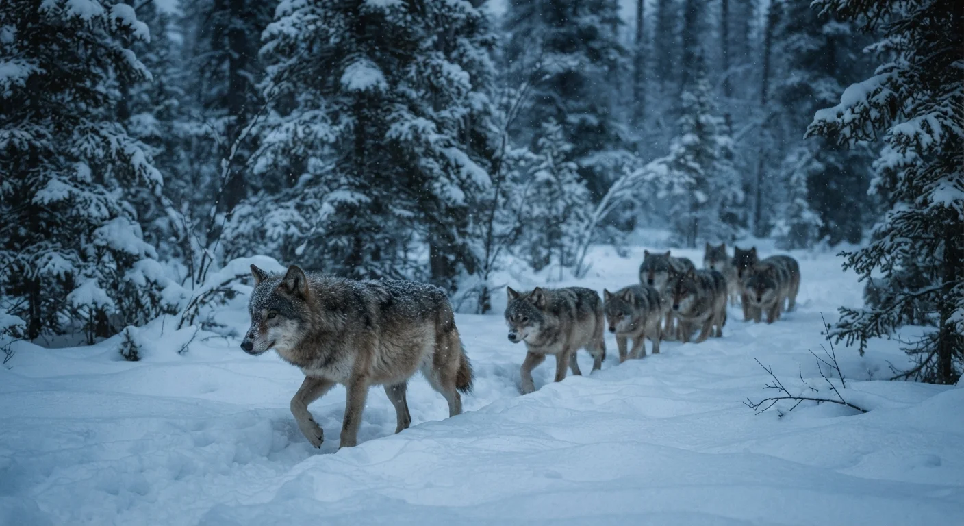 The Secret Social Lives of Wolves: Pack Structure Explained