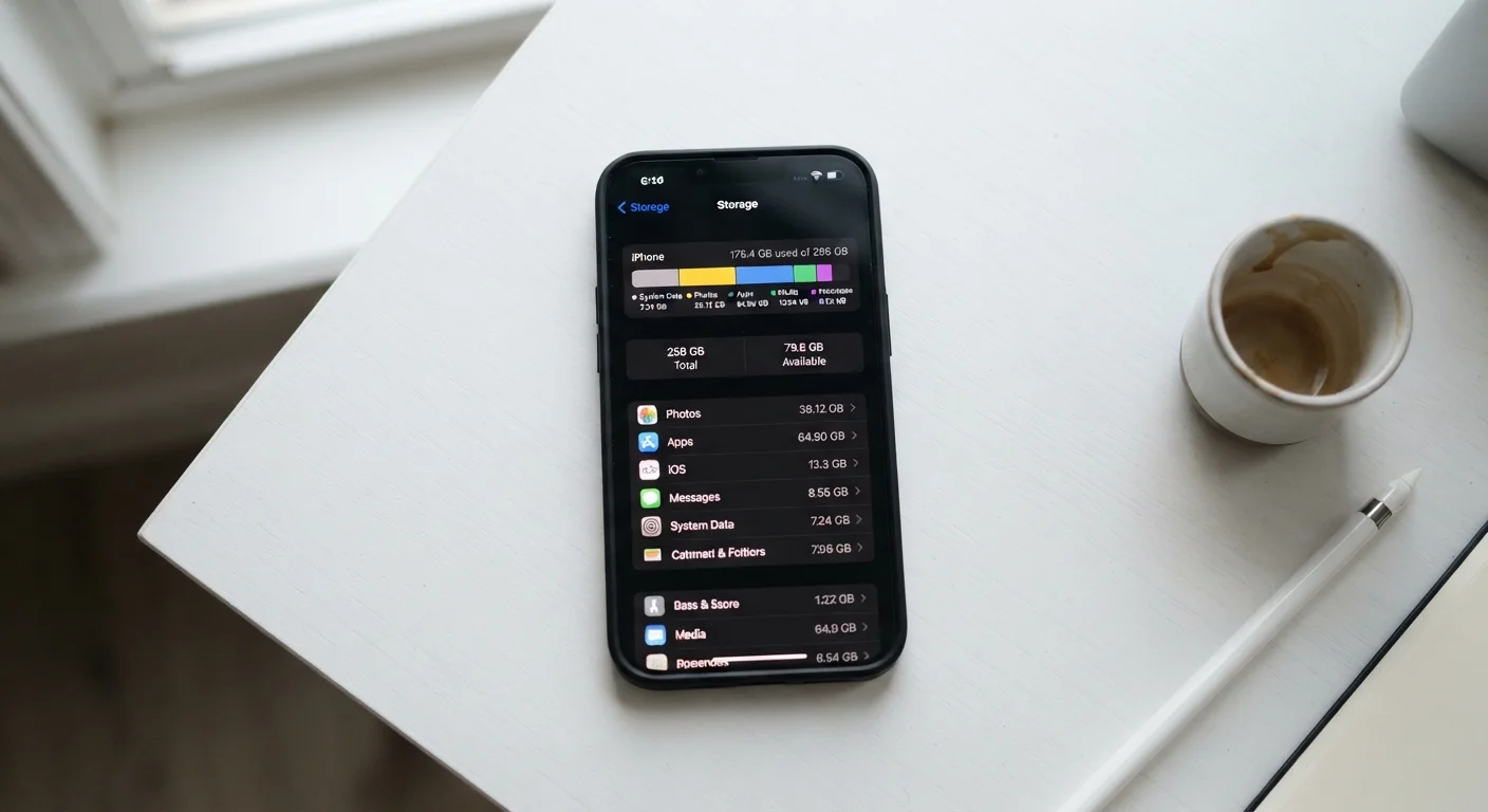What Smartphone Storage Actually Means and Why It Fills Up So Fast