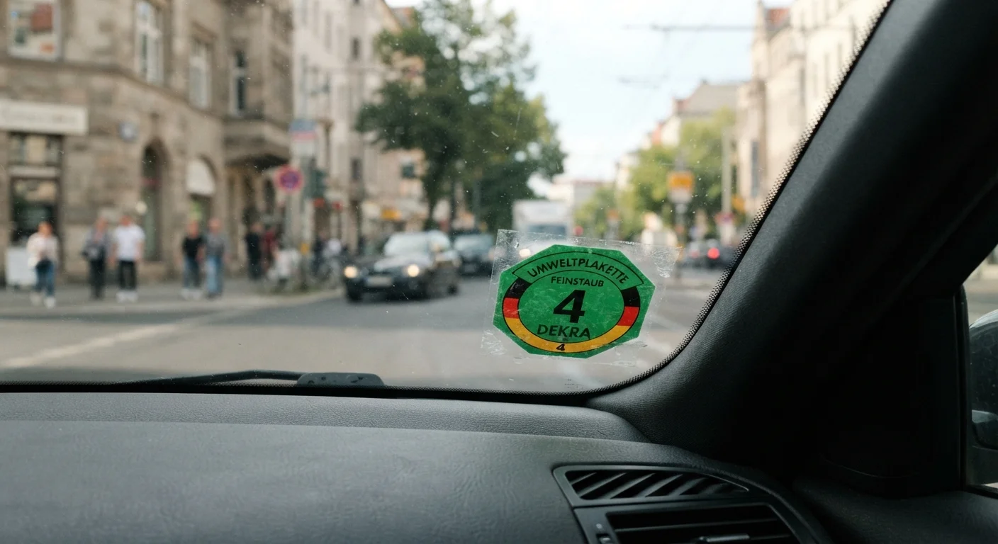 What the Umweltplakette (Environmental Badge) Means for Drivers