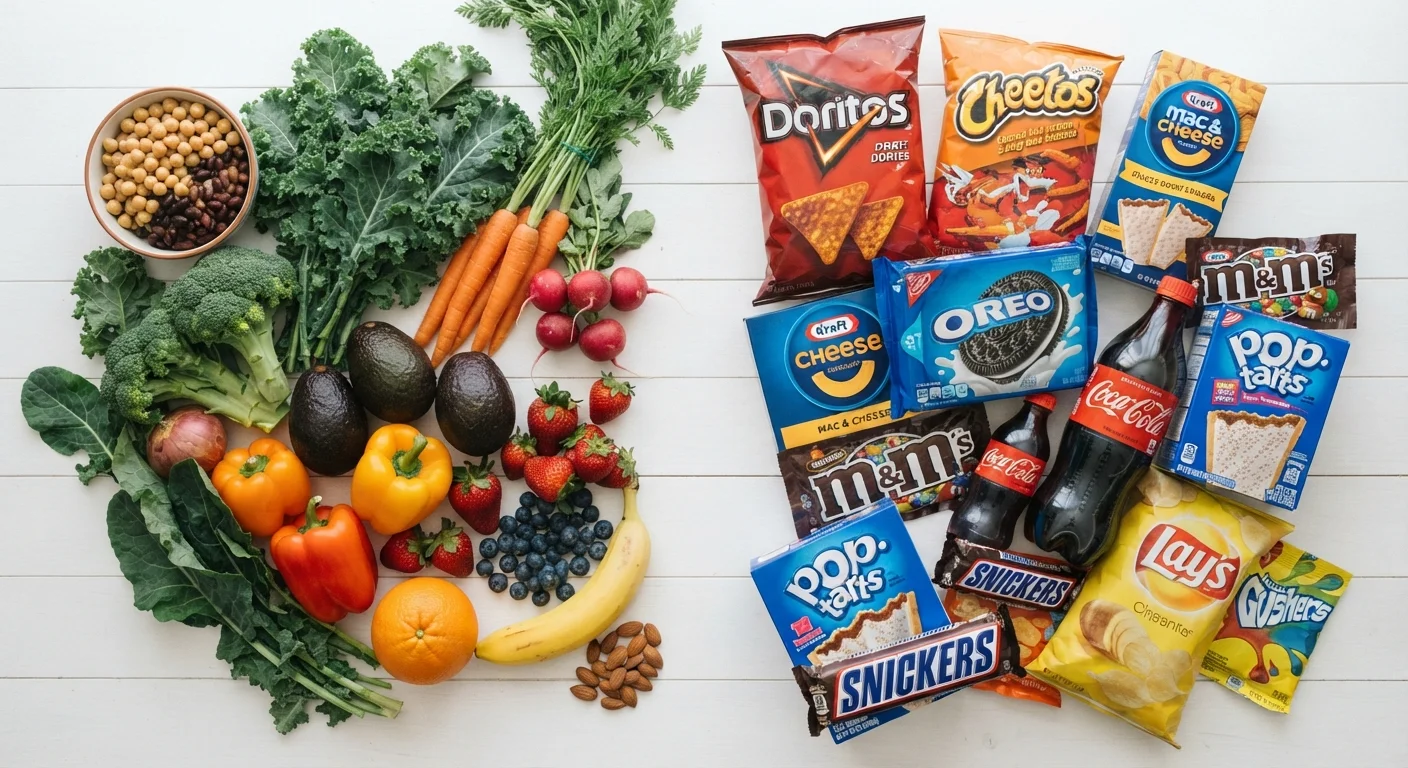 Whole Foods vs. Ultra-Processed Foods: What the Research Draws Out