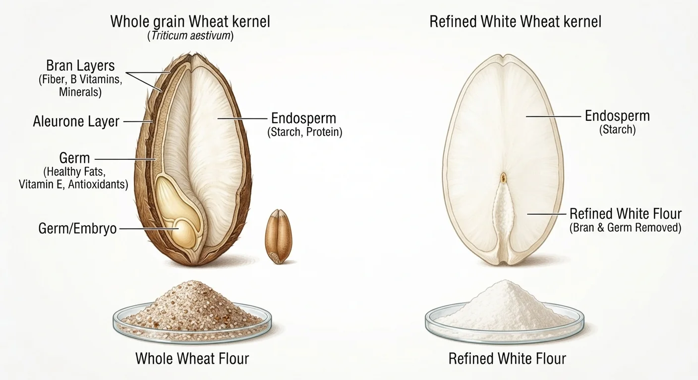 Whole Grains vs. Refined Grains: What Changes When Grains Are Processed