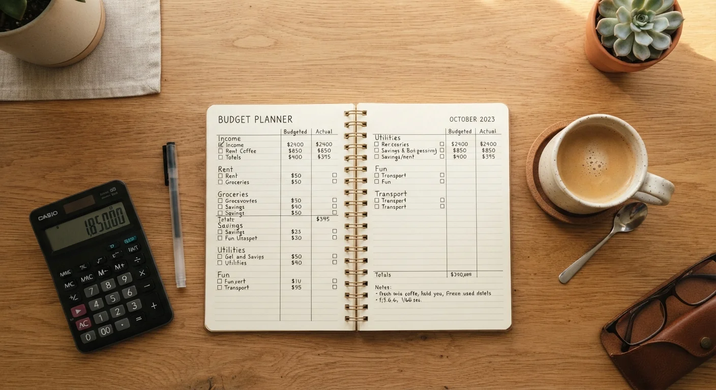 Your Monthly Budget Setup Checklist